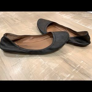 〰️LUCKY BRAND〰️black ballet flats size9